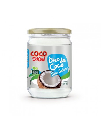 ÓLEO COCO SEM SABOR 500ML - COCO SHOW/COPRA