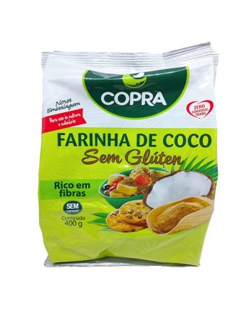 FARINHA DE COCO 400G - COPRA