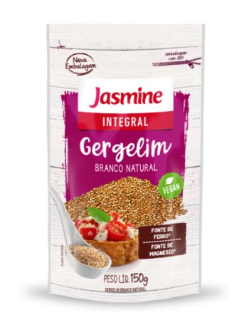 GERGELIM BRANCO INTEGRAL 150G - JASMINE