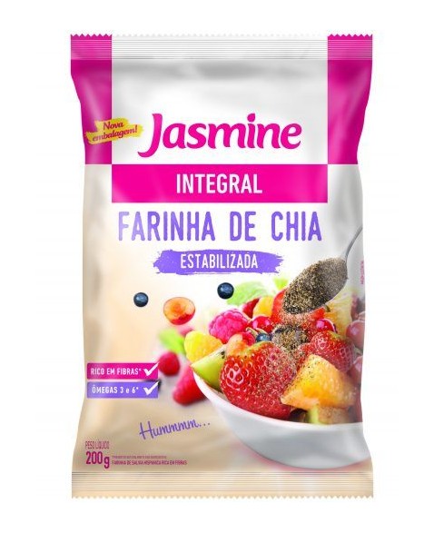FARINHA DE CHIA INTEGRAL 200G - JASMINE