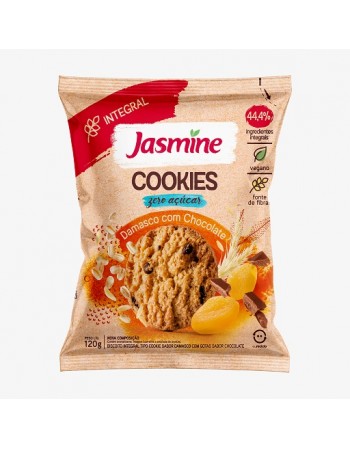 COOKIES ZERO DAMASCO COM CHOCOLATE 150G - JASMINE