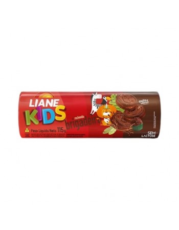 LIANE BISCOITO RECHEADO KIDS CHOCOLATE 115G