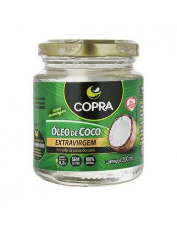 ÓLEO COCO EXTRAVIRGEM 200ML - COPRA