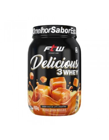 FTW DELICIOUS DOCE DE LEITE ARGENTINO WHEY 900G