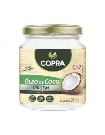 ÓLEO DE COCO VIRGEM 200ML - COPRA