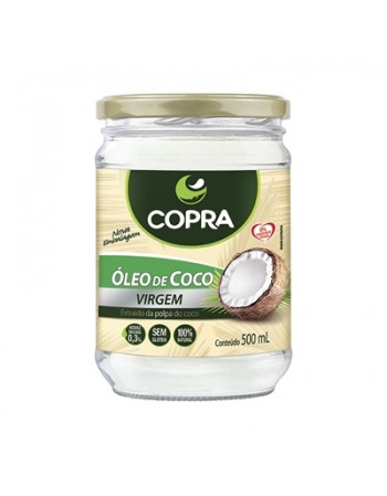 ÓLEO DE COCO VIRGEM 500ML - COPRA
