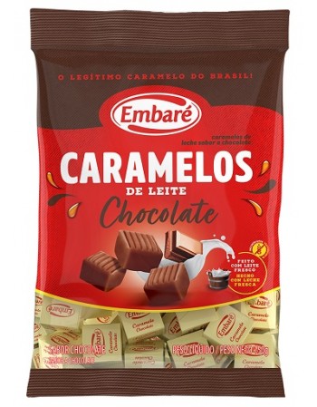 EMBARÉ BALA CARAMELO LEITE CHOCOLATE 150G