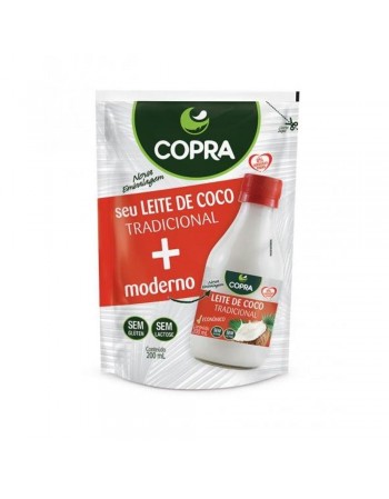 LEITE DE COCO POUCH 200ML - COPRA