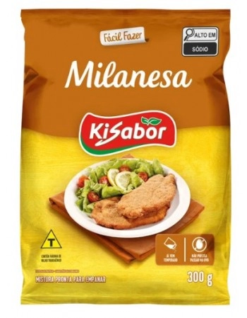 KISABOR MISTURA EMPANAR MILANESA 300G