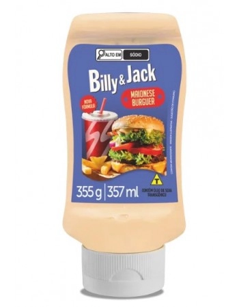 KISABOR MAIONESE BURGUER BILLY JACK 355G