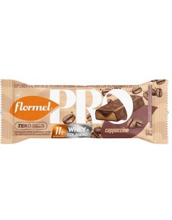 FlormePro é a linha de PROteína da Flormel com muito sabor, cremosidade e zero adição de açúcares. O sabor cappuccino contém cri