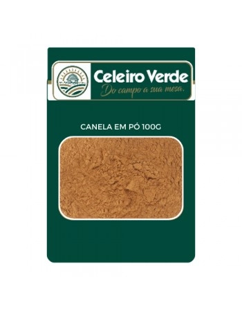 CELEIRO CANELA EM PÓ 100G