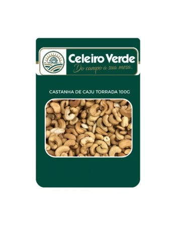 CELEIRO CASTANHA CAJU TORRADA 100G