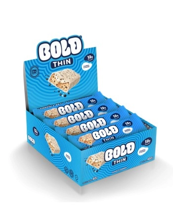 BOLD THIN COOKIES CREAM 12X40G