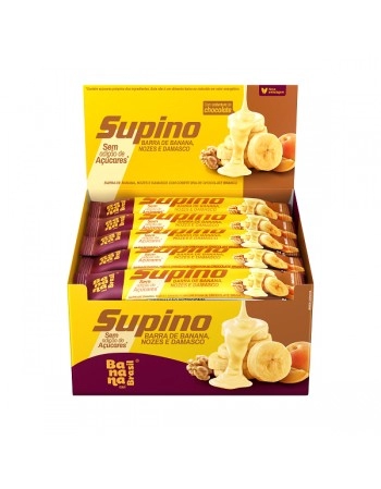 BANANA BRASIL SUPINO ZERO BANANA NOZES E DAMASCO S/G 20X24G