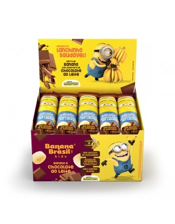 BARRA FRUTAS KIDS CHOC AO LEITE 20X22G - B BRASIL