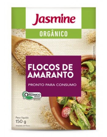 FLOCOS DE AMARANTO ORGÂNICO 150G - JASMINE